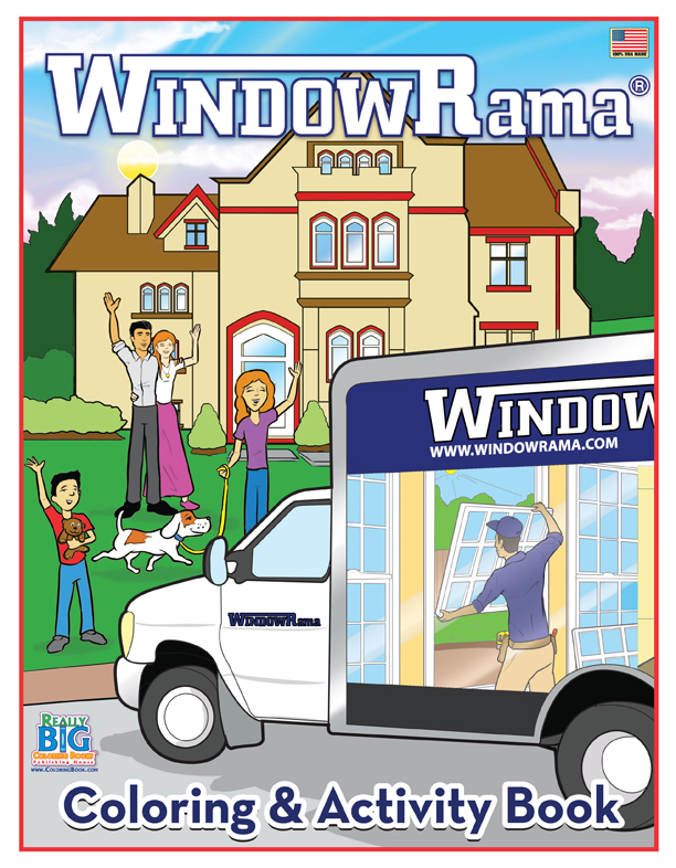 WindowRama Coloring and Activity Book